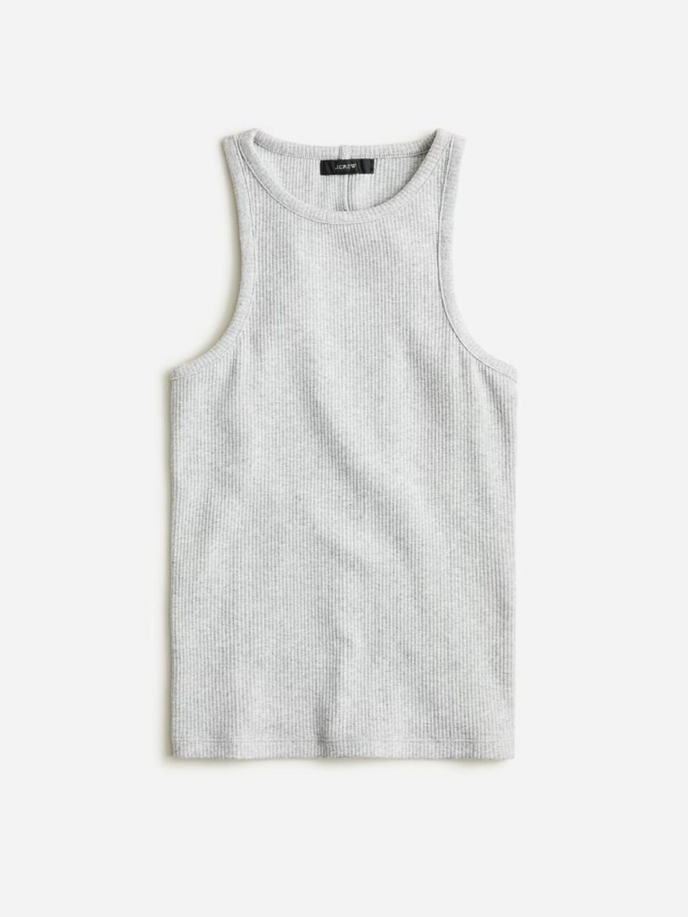 J. Crew Ribbed Tank Top - Heather Gray - M